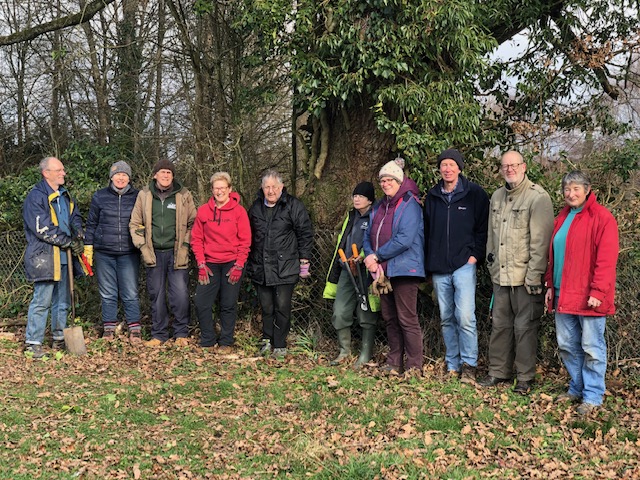 Cemetery working party